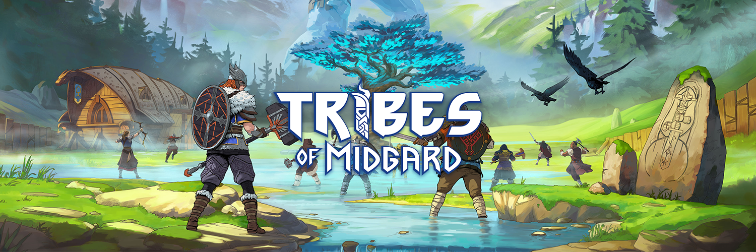 Tribes of Midgard on X: Build, craft, and fight creatures of